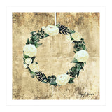 Wreath #White Flowers #Royal collection (Print Only) thumbnail