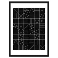 My Favorite Geometric Patterns No.9 - Black