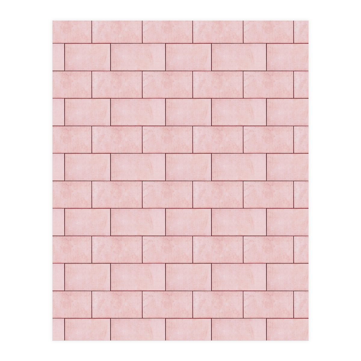 Blush Brick Imperfection (Print Only)
