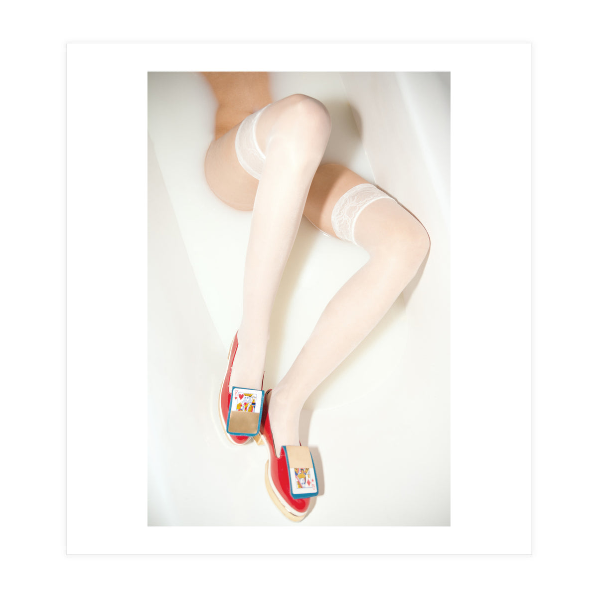 The queen is thirsty. Really, really thirsty (Print Only)