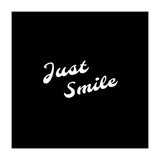 Just smile | typography (Print Only) thumbnail