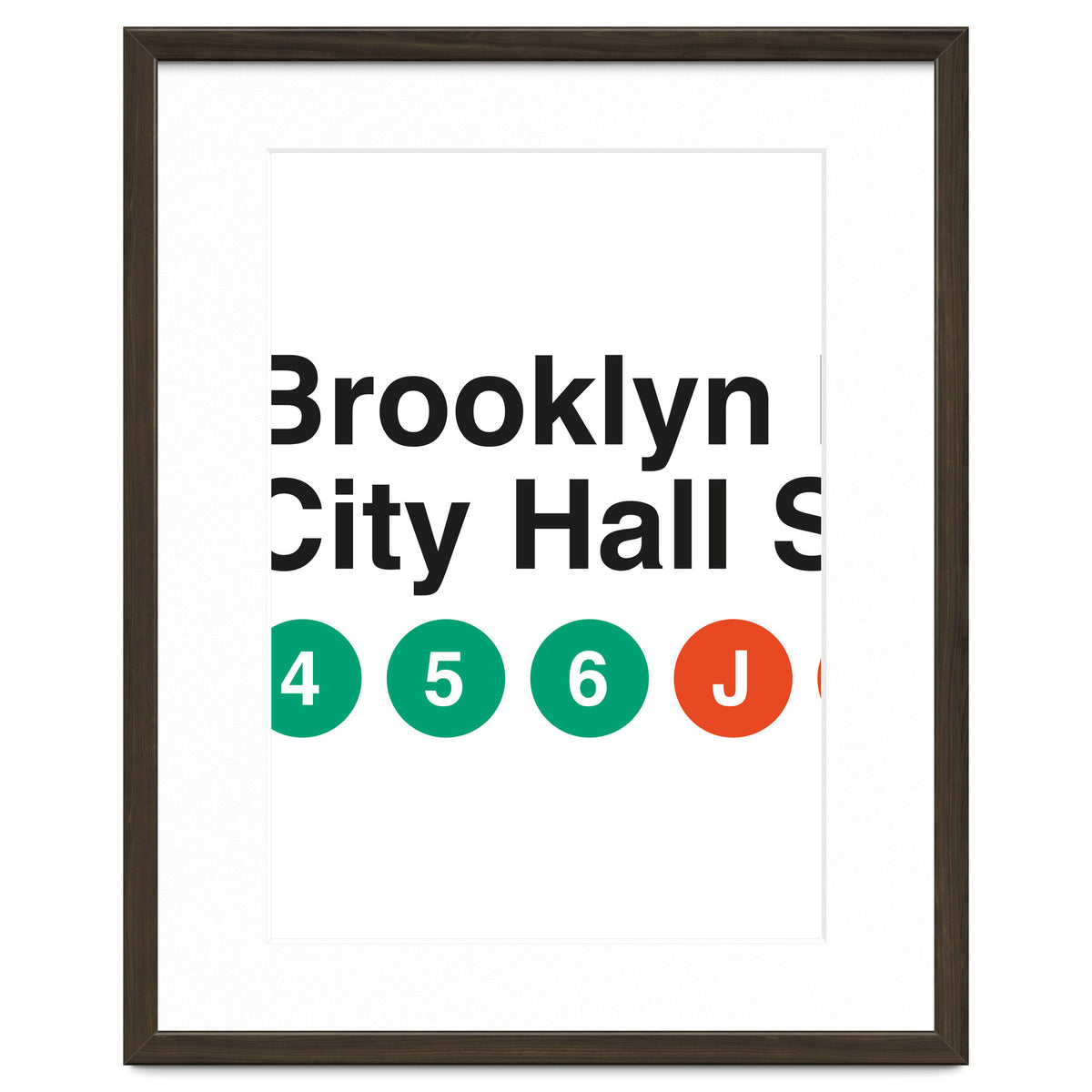 Vignelli's Subway Sign