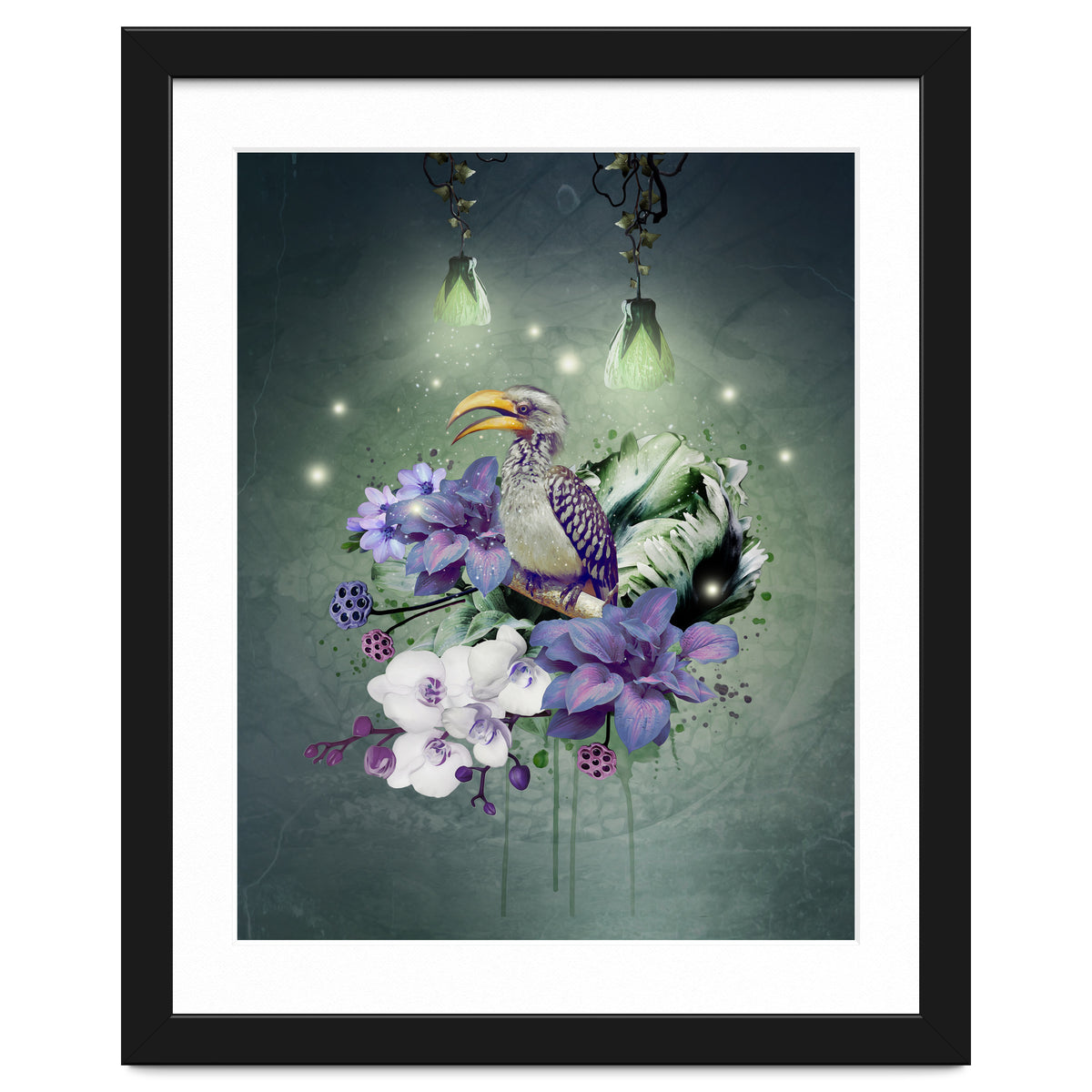 Floral Magic Hornbill