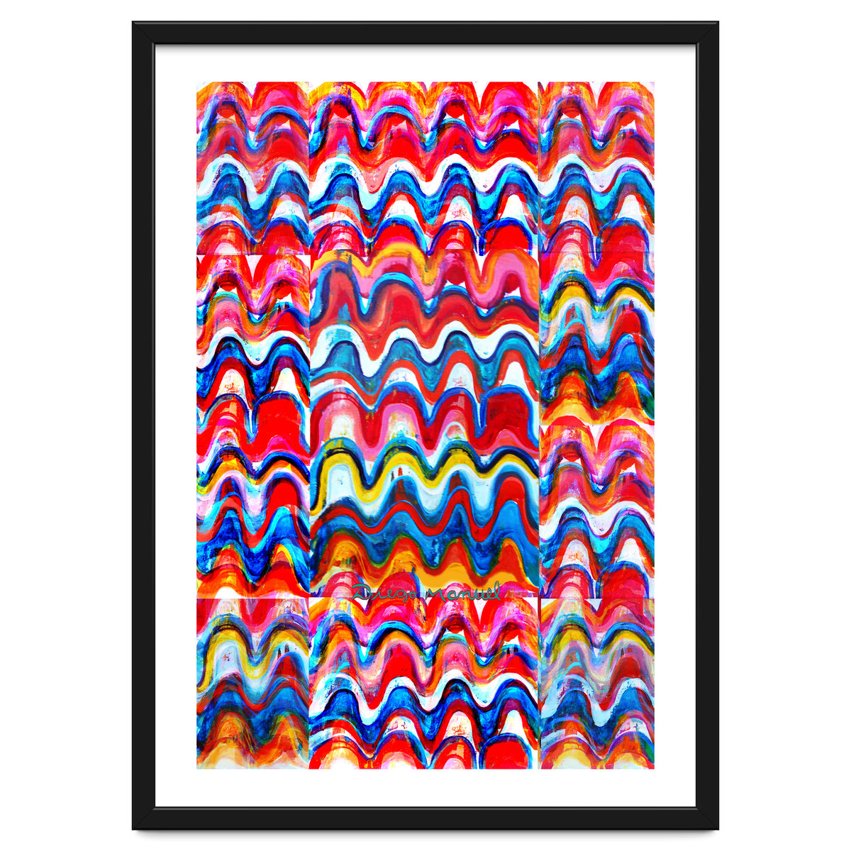 Pop abstract color full