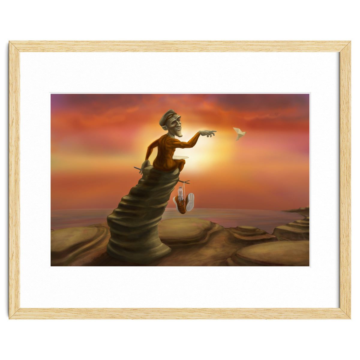 Superhero on a break