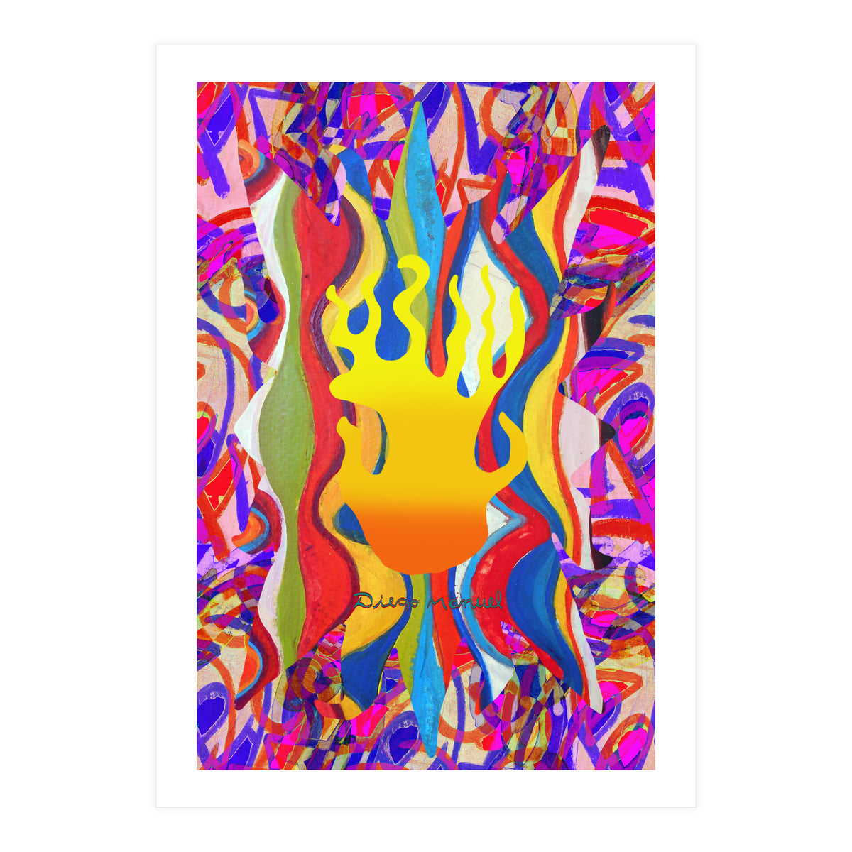 Fuego Y Graffiti 27 (Print Only)