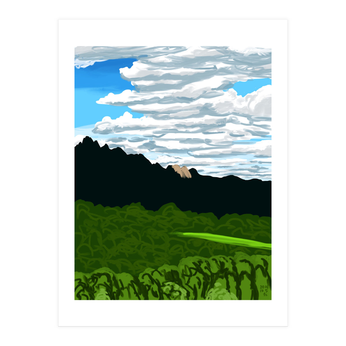 Deep Breath (Print Only)