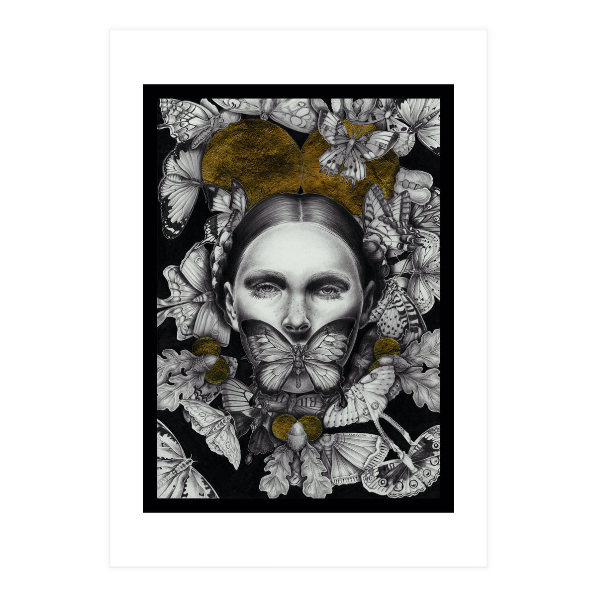 Silencesignedborder (Print Only)