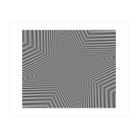 Abstract Triangle Pattern Geometric  (Print Only)