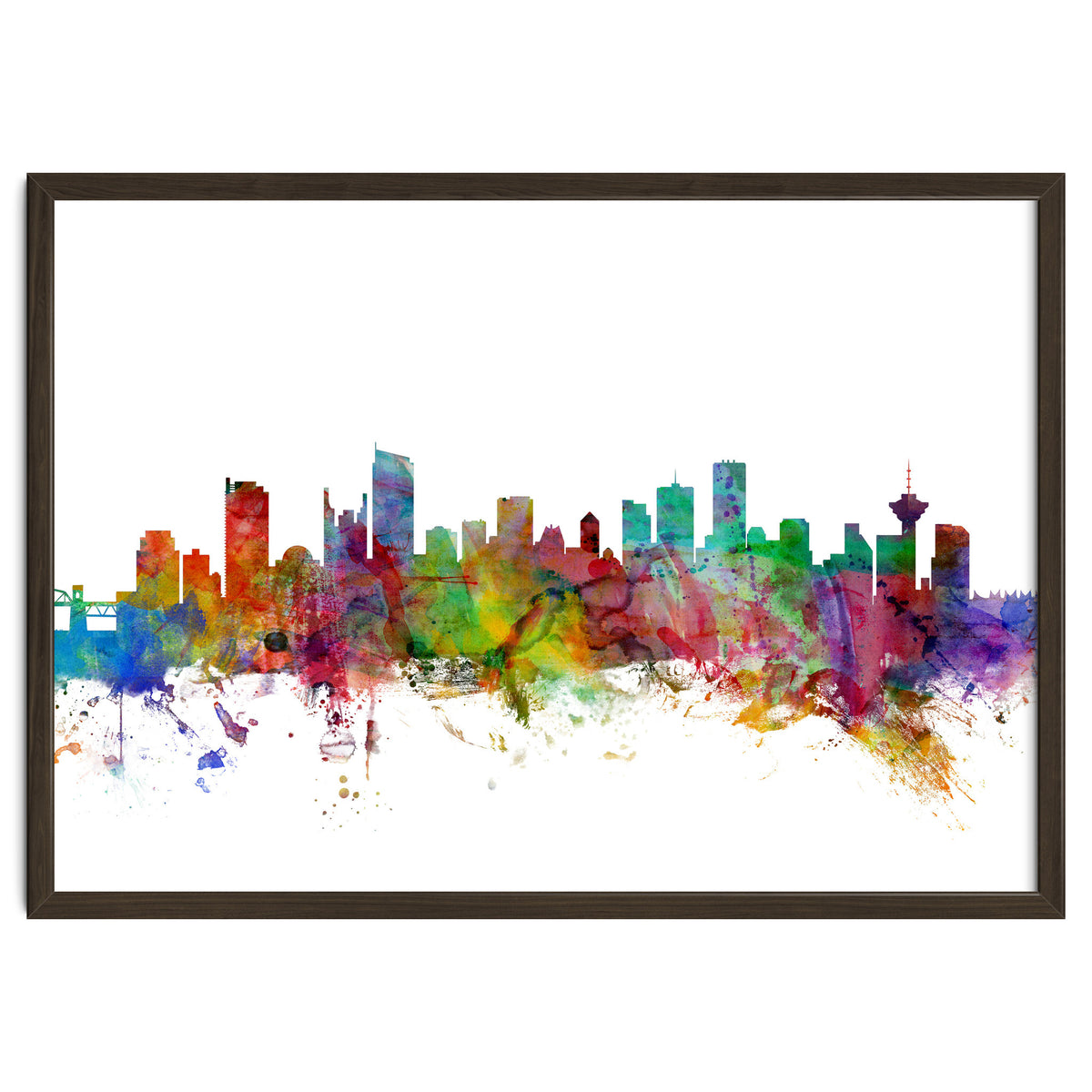 Vancouver Canada Skyline