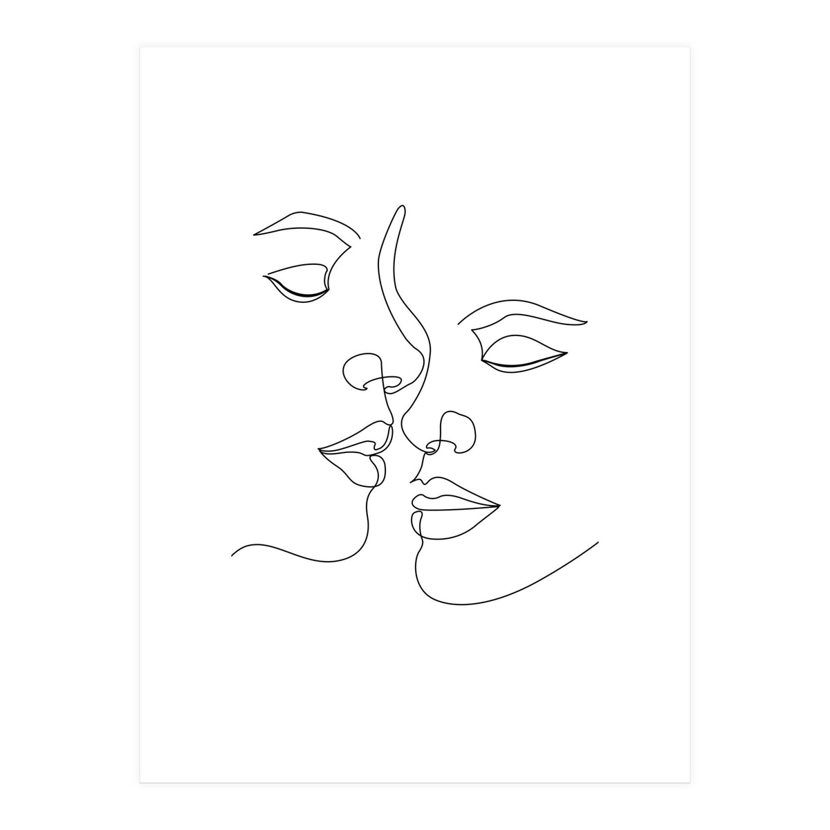 you for ever line art (Print Only)