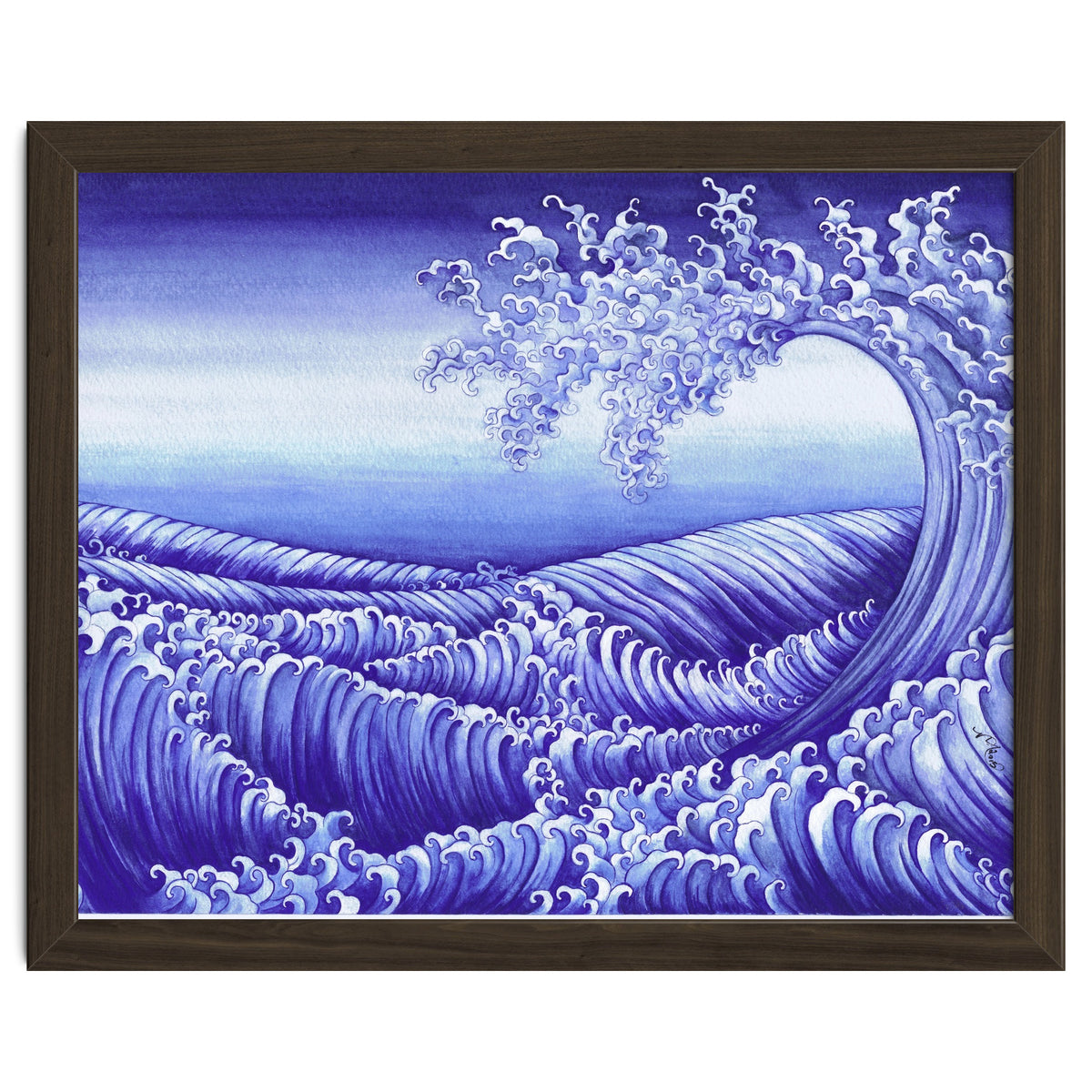 Turbulent Water Triptych part 3