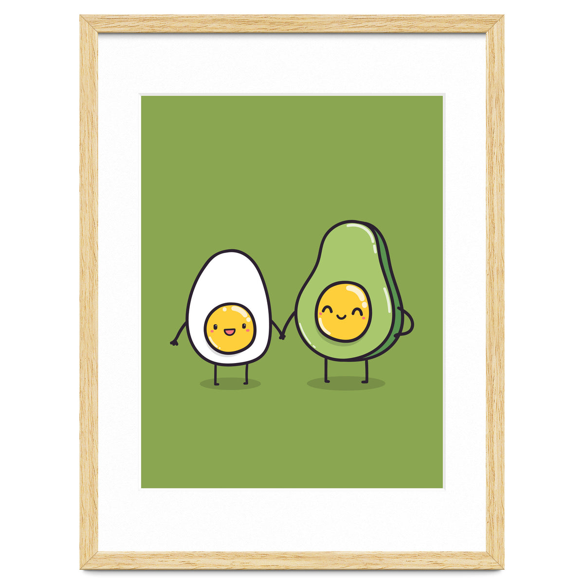 Egg Avocado best friends