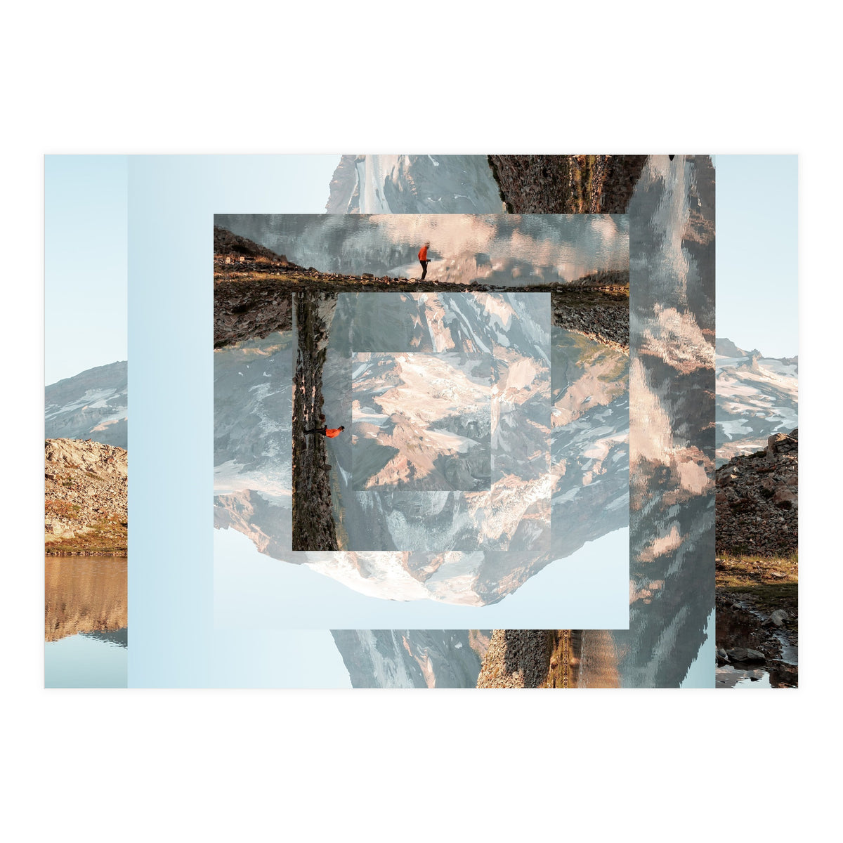 Quadratur 4 · Mountain View (Print Only)