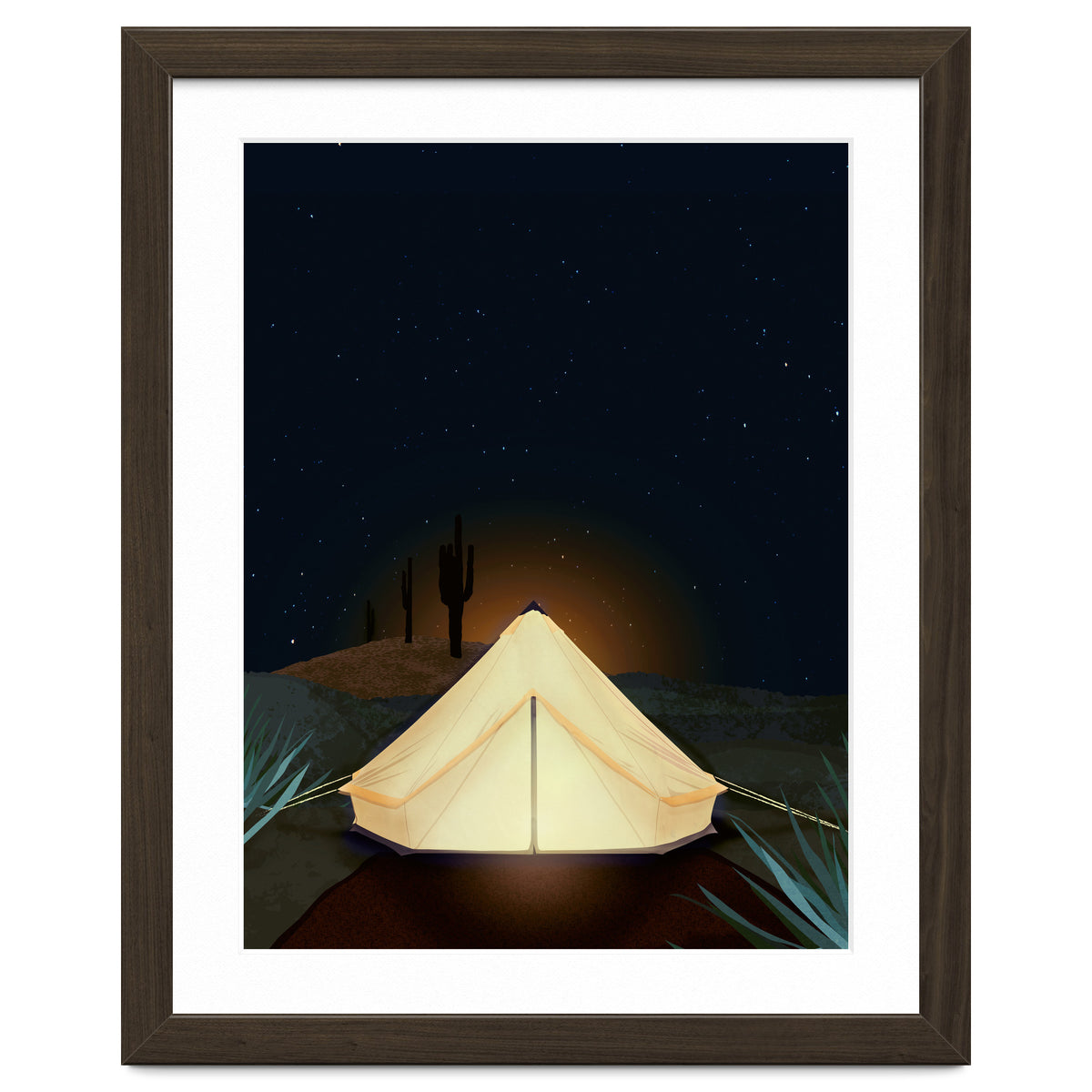 Tent at Night