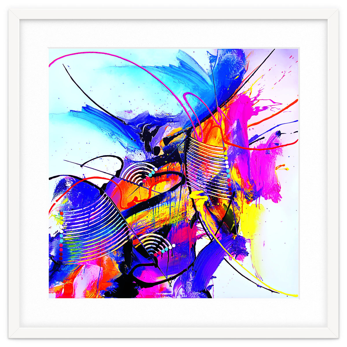 Abstract Art Britto - Qb293