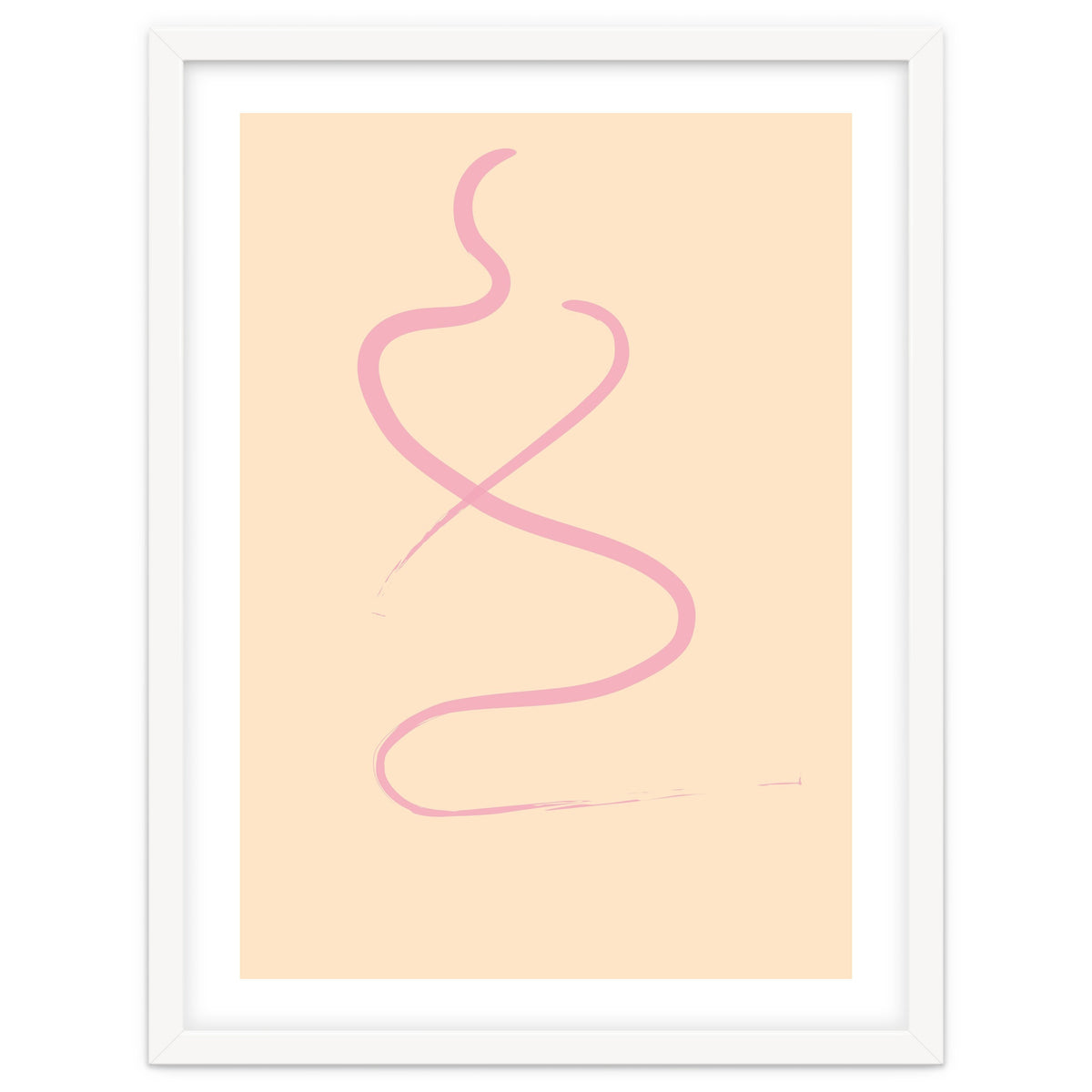 Seated line drawing No 2