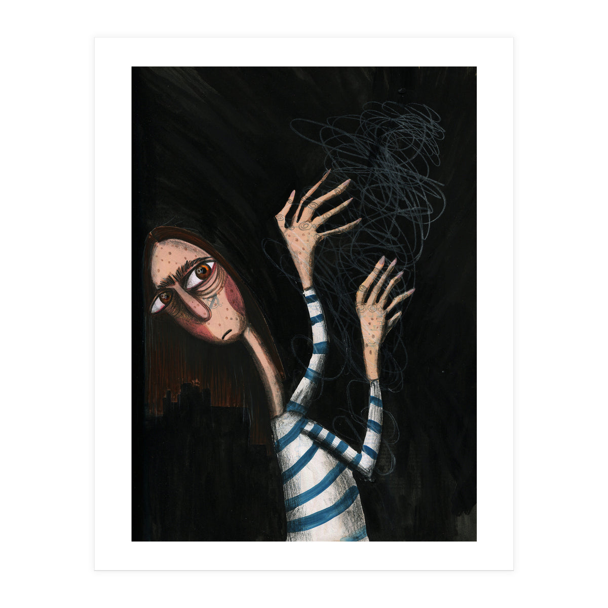 The Age Old Battle Wtih Self Doubt (Print Only)