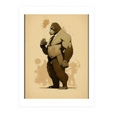 Gorilla Comic Fashion Sketch (Print Only) thumbnail