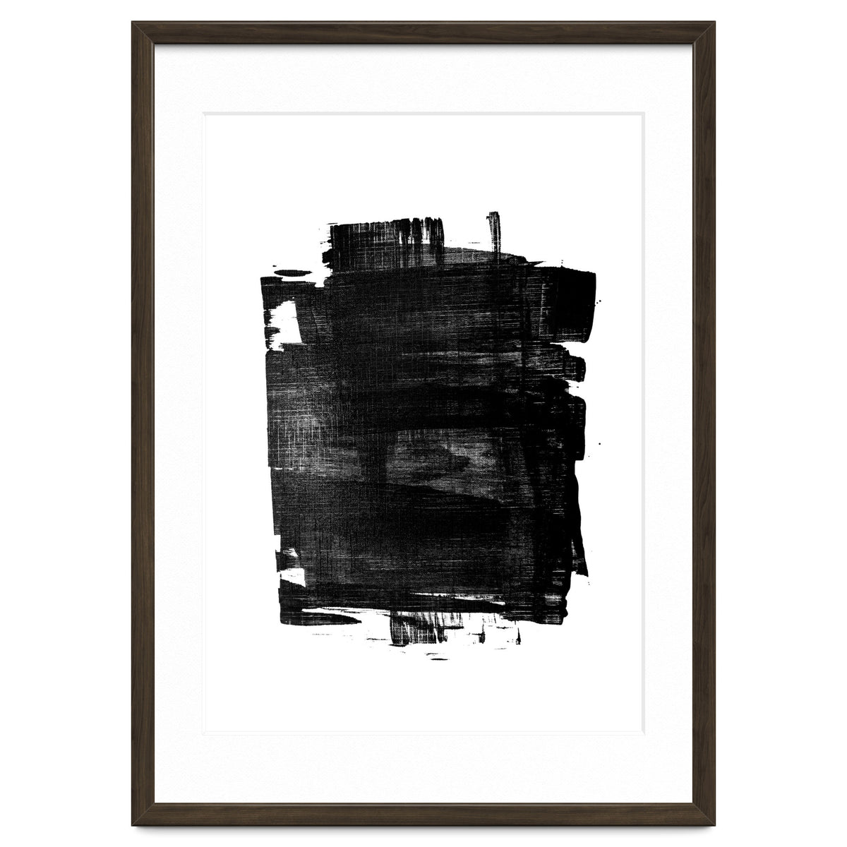 Minimalist Textured Brushstroke Art #1