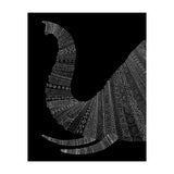 Elephant (on Black) (Print Only) thumbnail