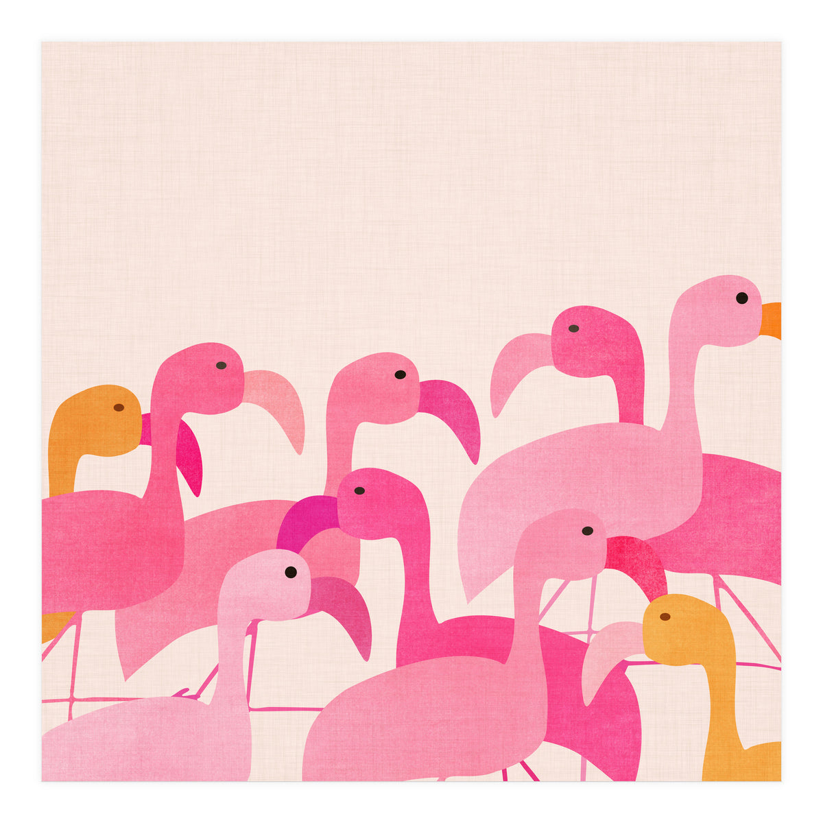 Florida Flamingos (Print Only)