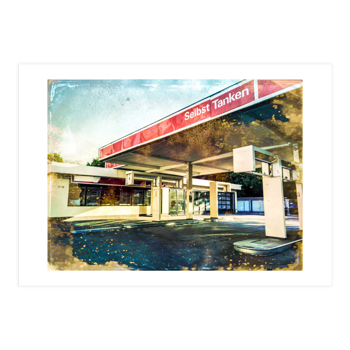 Gas station (Print Only)