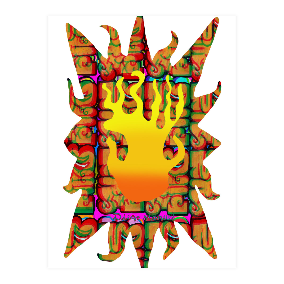 Fuego 6 Copia (Print Only)