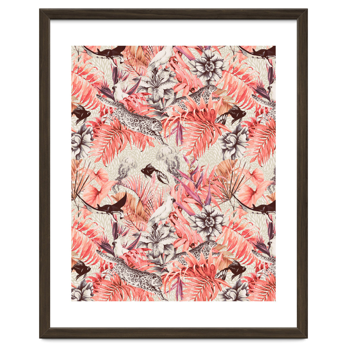 Tropical paradise pink