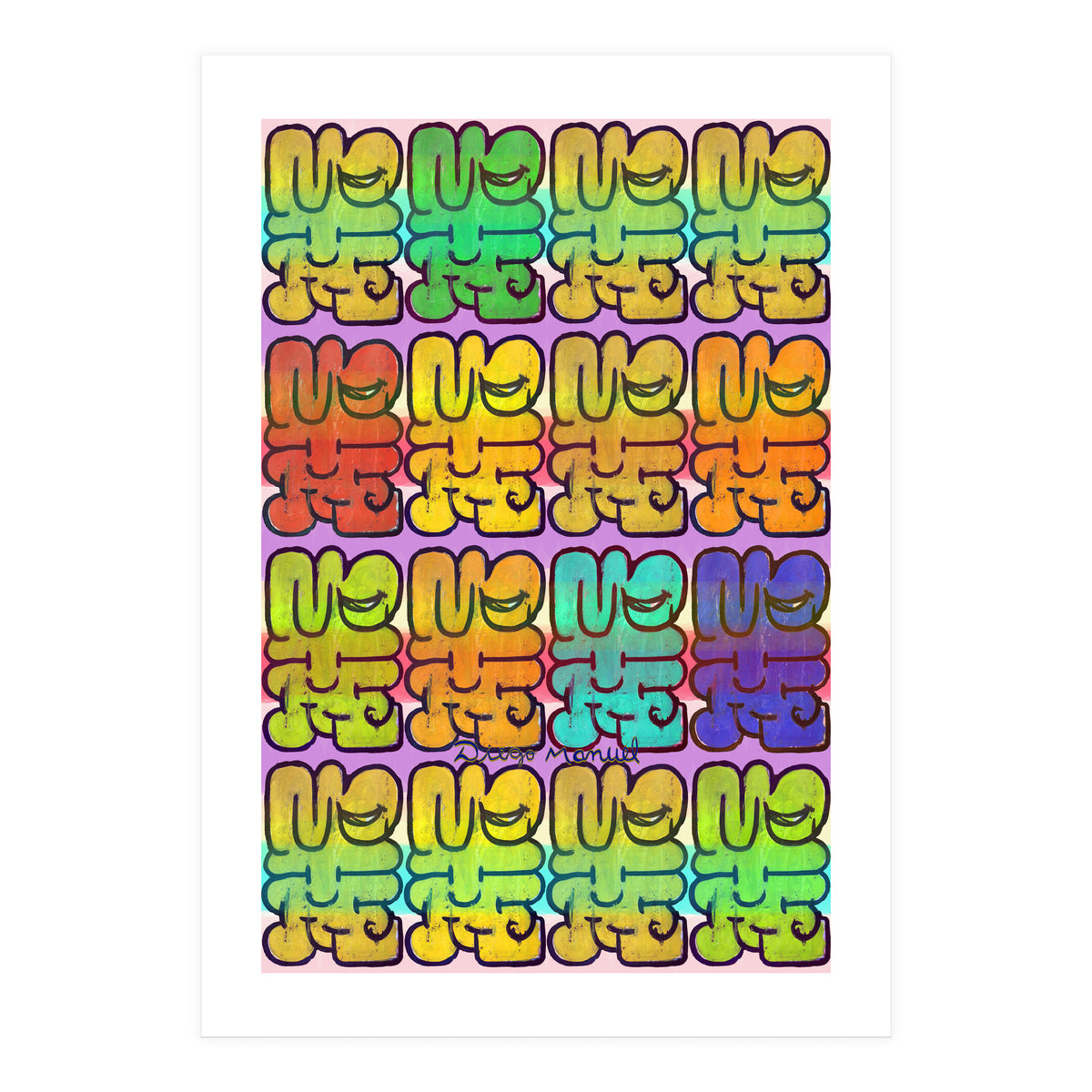 Graffitis 2021 Tapiz 97 (Print Only)