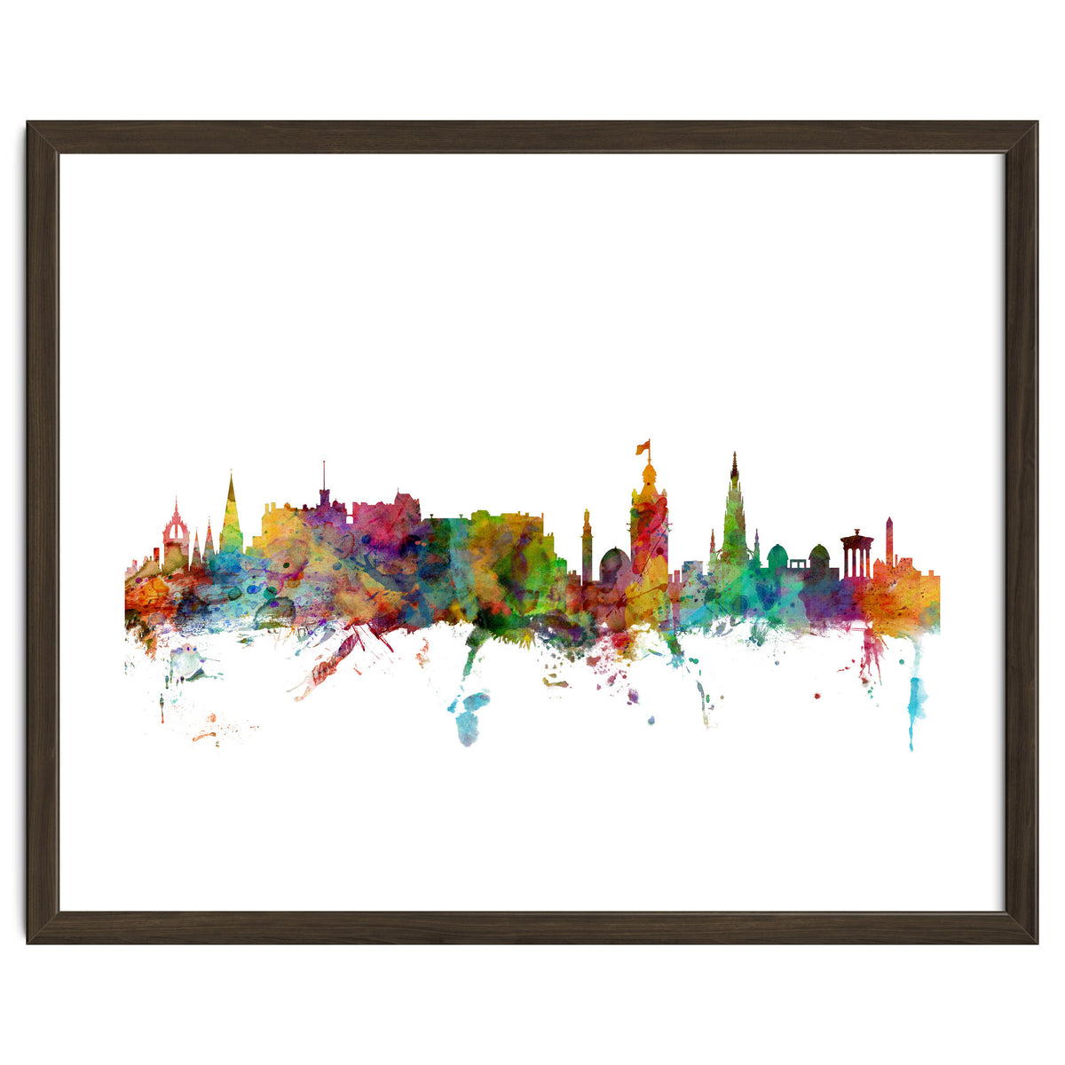 Edinburgh Scotland Skyline