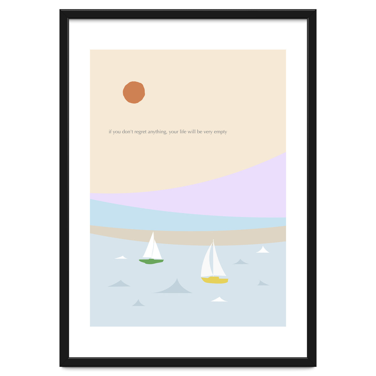 sailboat in the sunset ocean