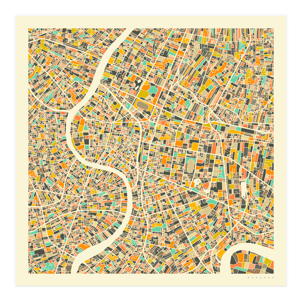 BANGKOK MAP (Print Only)