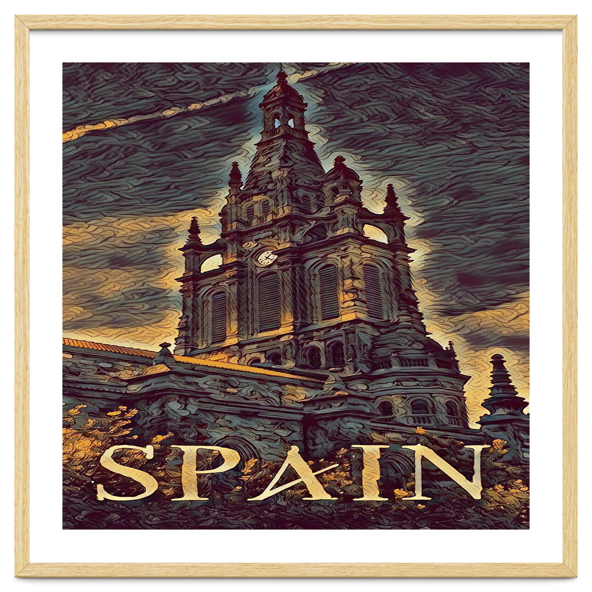 Gothic church in Spain