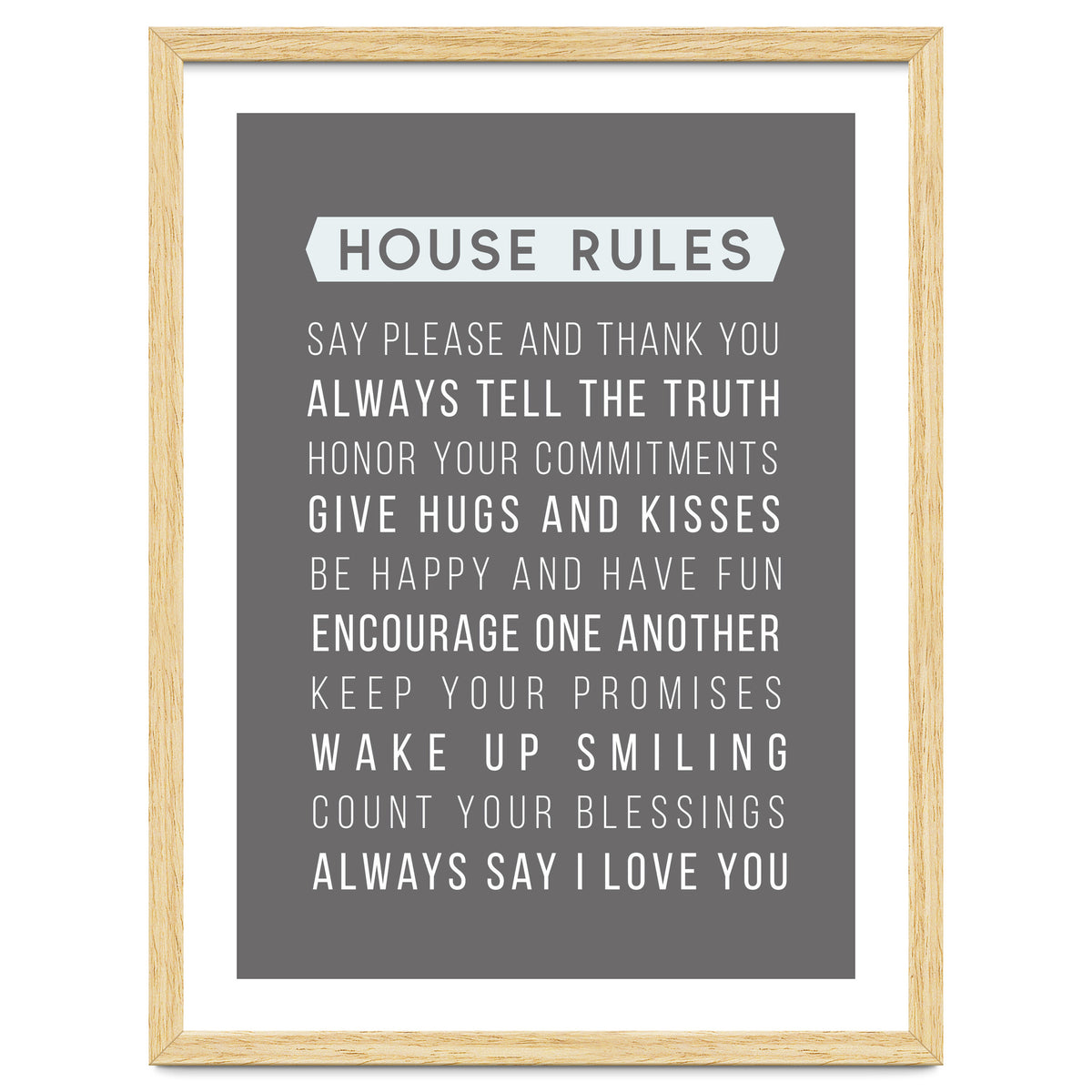 House Rules