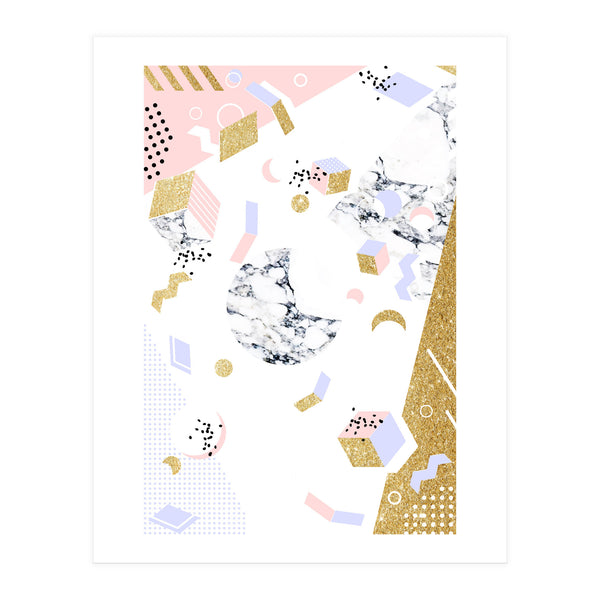 Marble Moon Abstraction (Print Only)