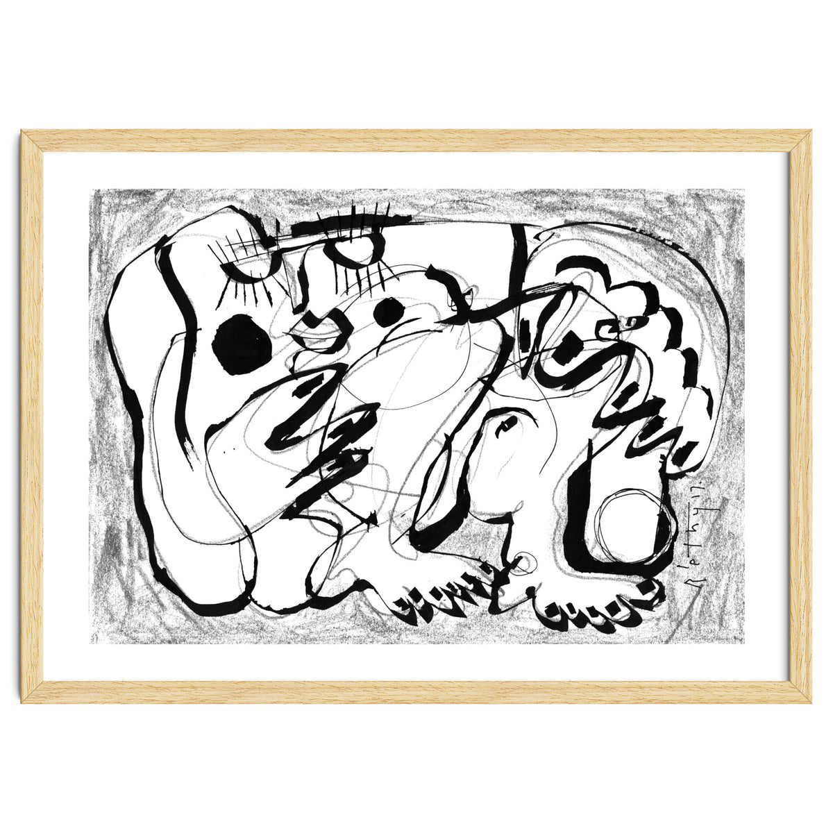 Female Nude no. 02 - b&w