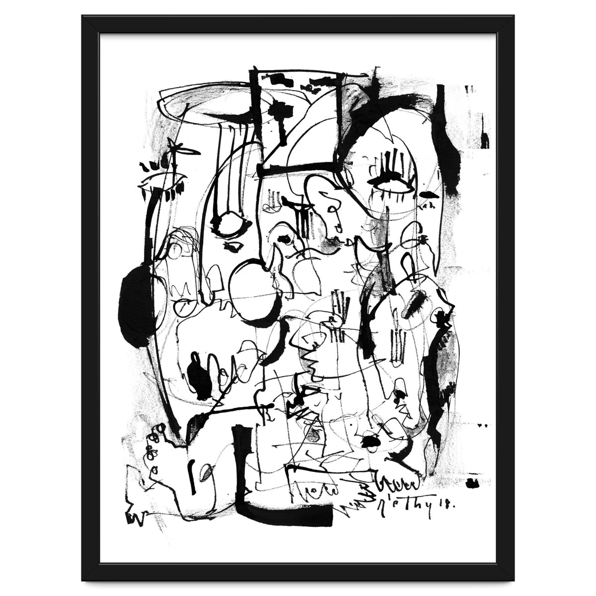 Inside The Mind - b&w