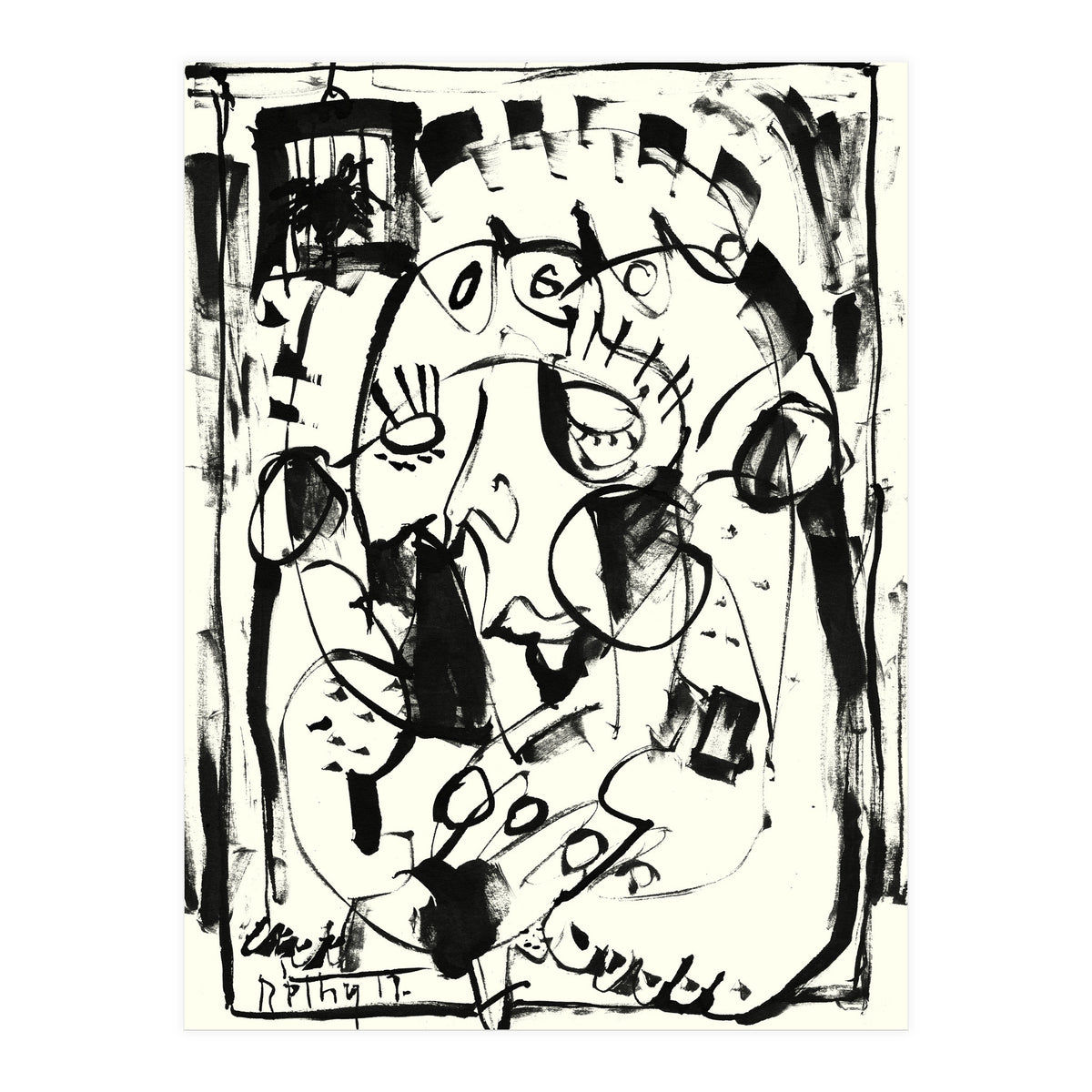 Caged Bird (Print Only)