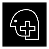 Head Plus_Black (Print Only) thumbnail