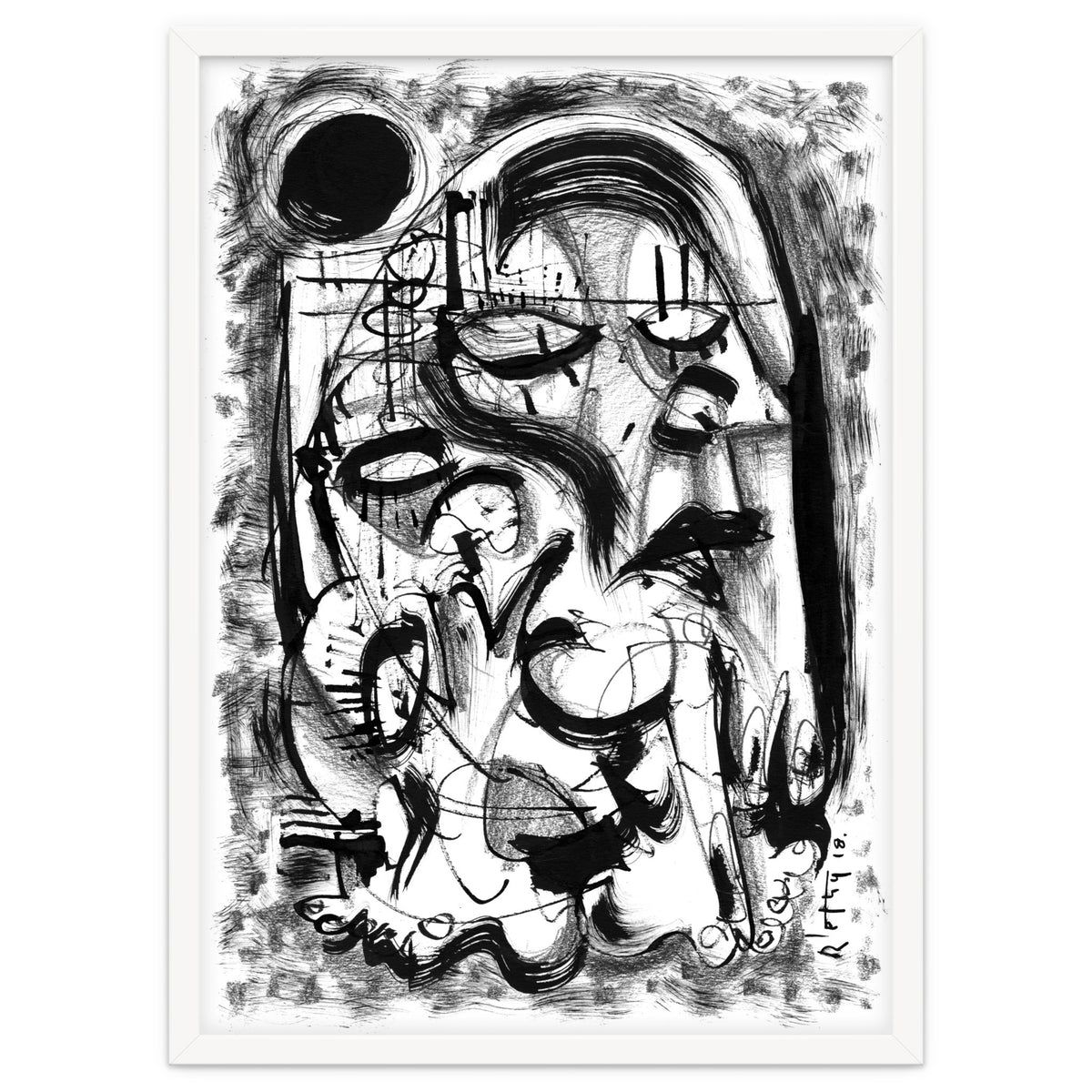 The Witch and Her Sons - b&w