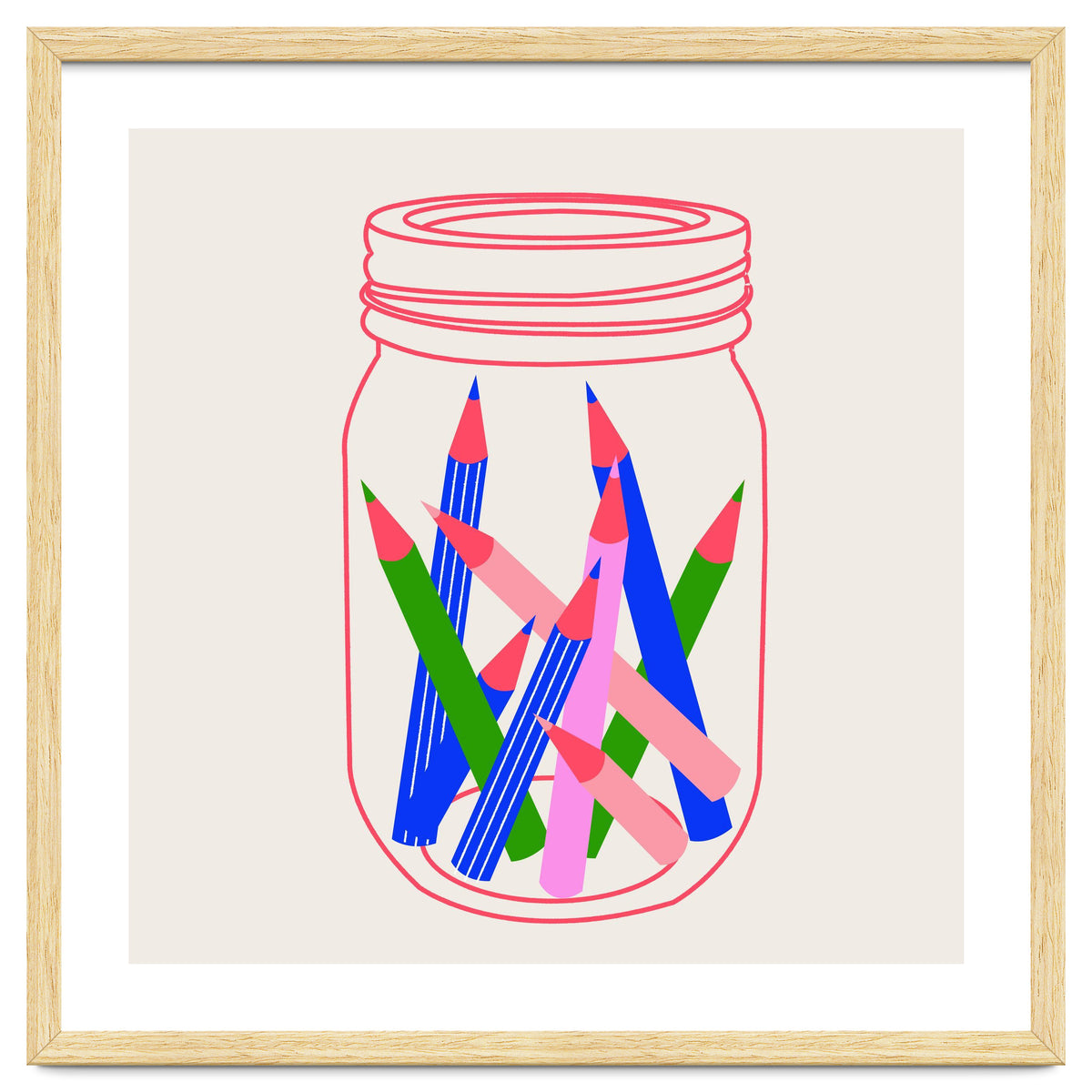 Jar Of Pencils