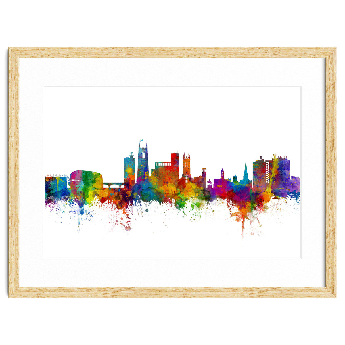 Derby England Skyline