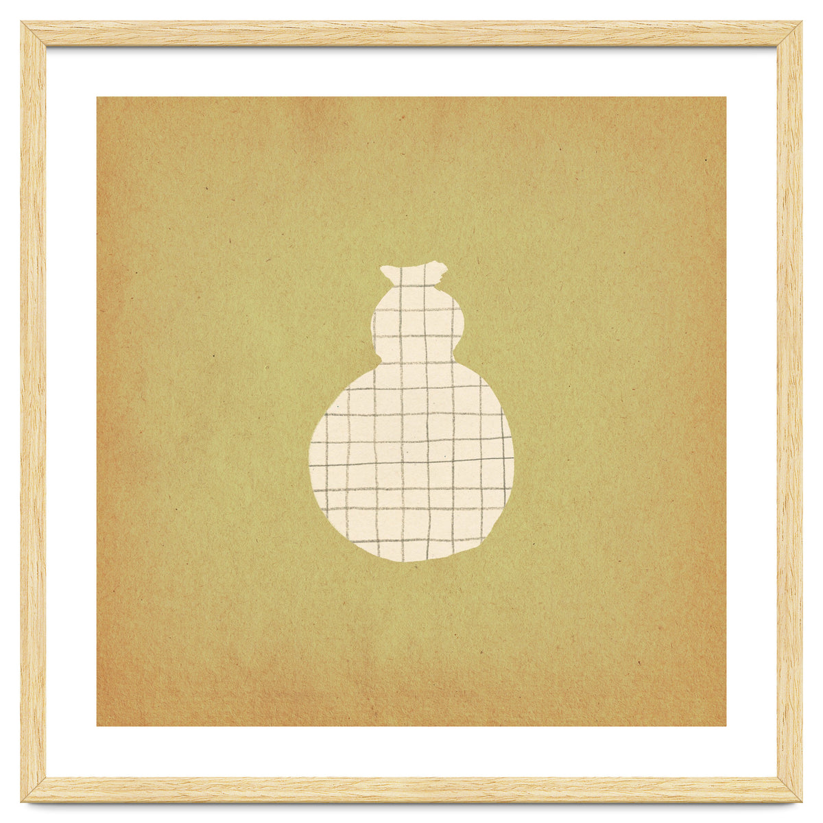 Checkered vase