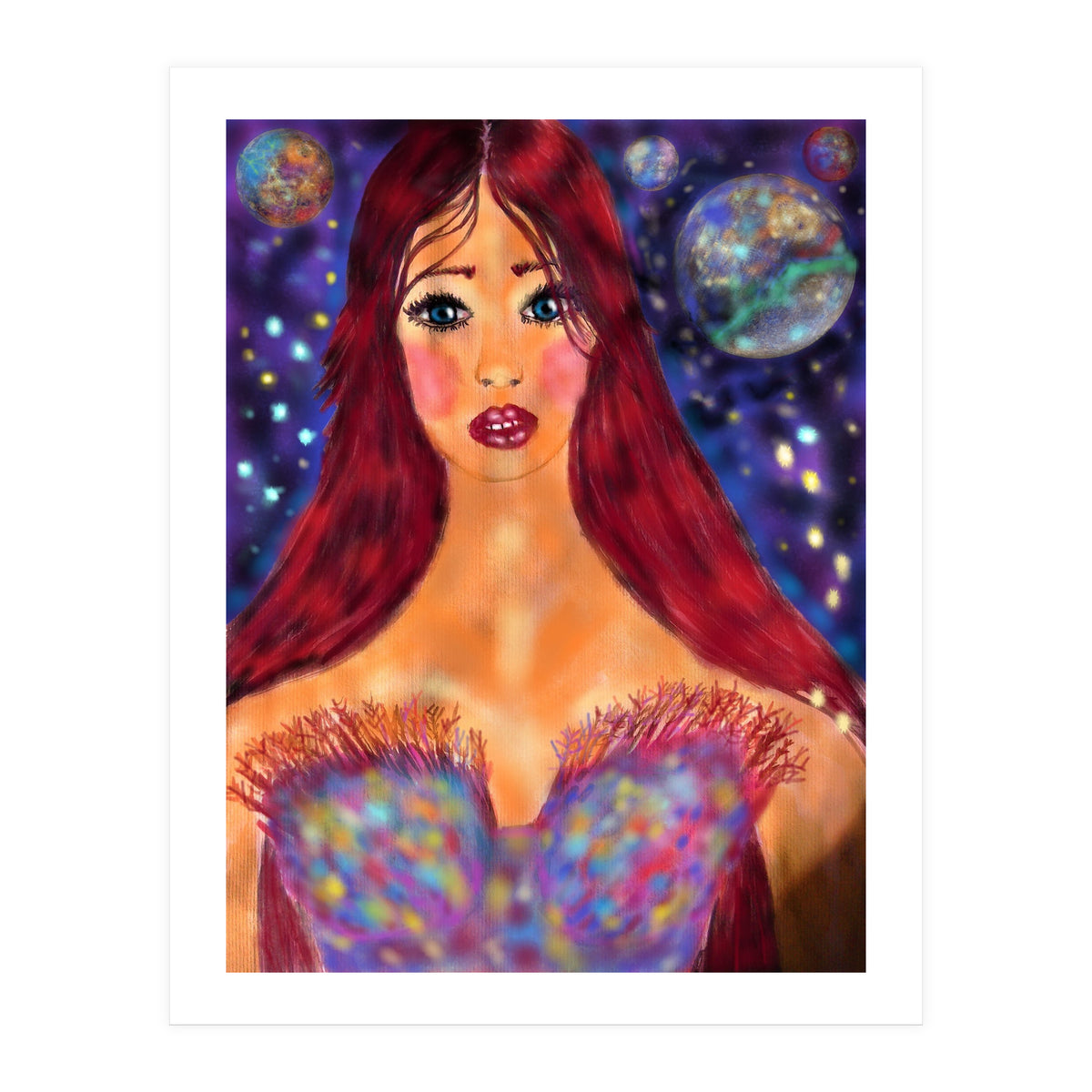 A PRINCESS LOST IN SPACE (Print Only)