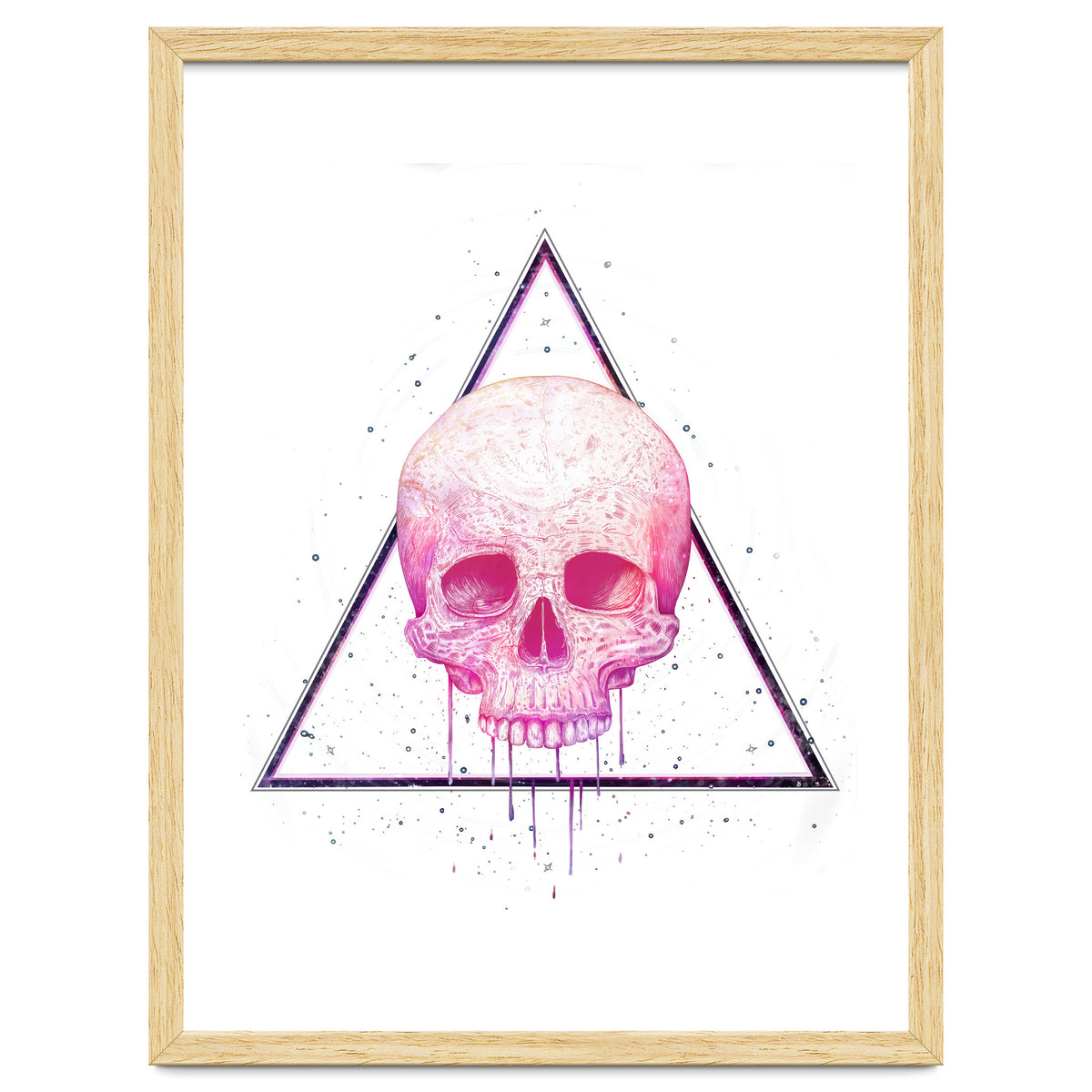 Skull In Triangle