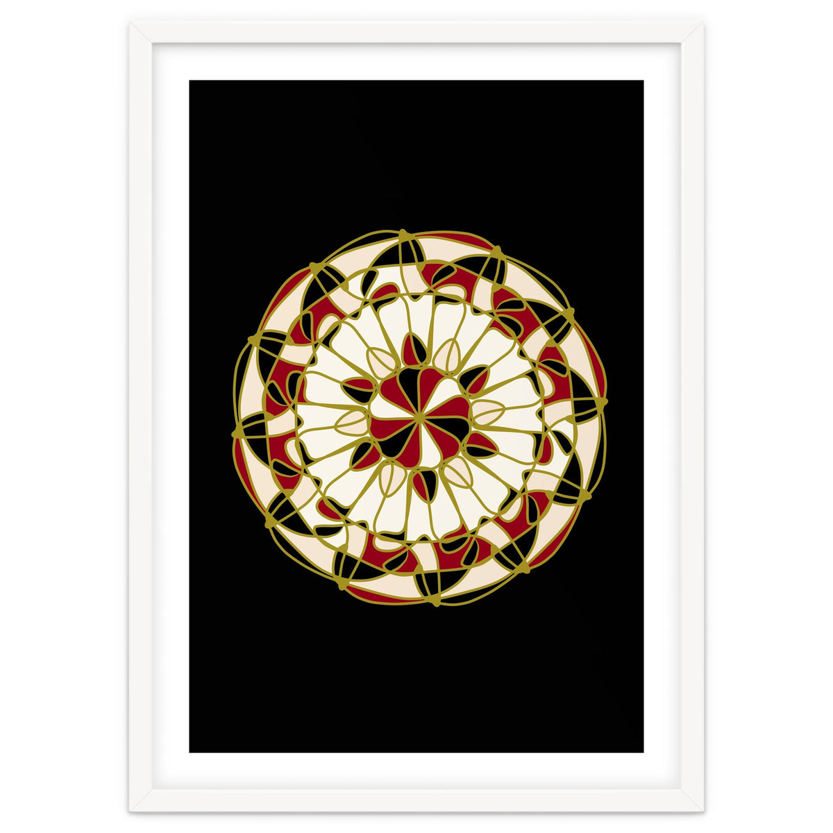 Multicolored Mandala