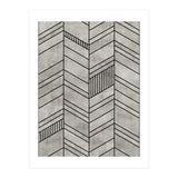 Concrete Chevron Pattern (Print Only) thumbnail