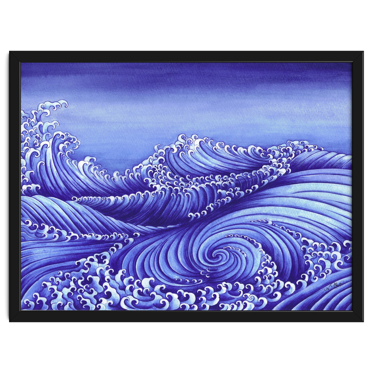 Turbulent Water Triptych part 1