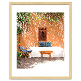 A Relaxed Afternoon | Tropical Summer Architecture | Buildings India Travel Bohemian Décor Painting thumbnail